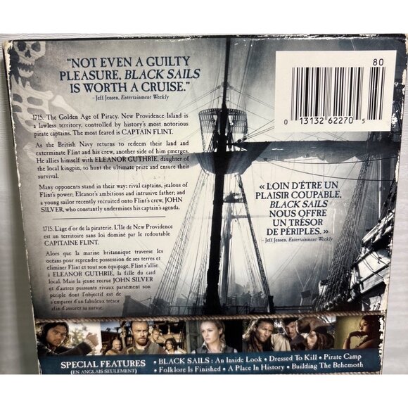 Black Sails DVD Set Complete Season 1 Series - Picture 4 of 11